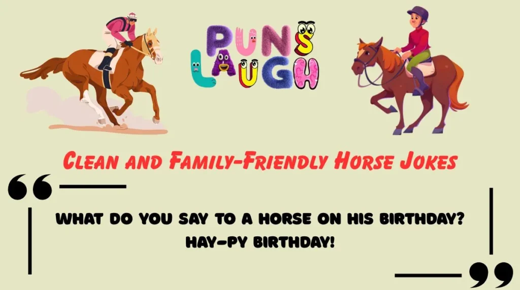 Clean and Family-Friendly Horse Jokes