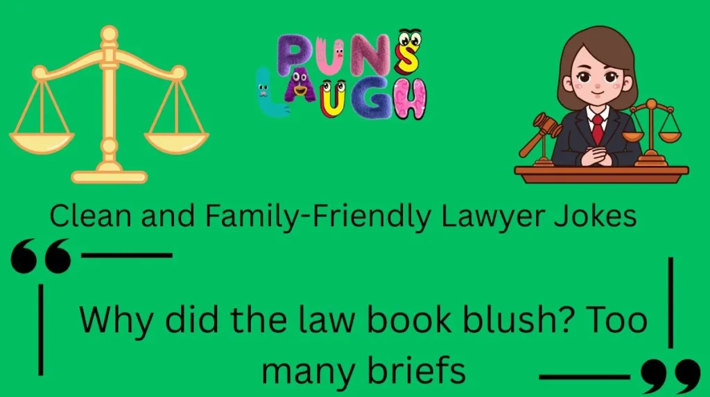 Clean and Family-Friendly Lawyer Jokes
