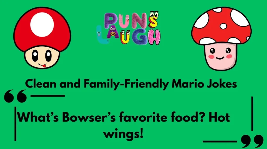 Clean and Family-Friendly Mario Jokes