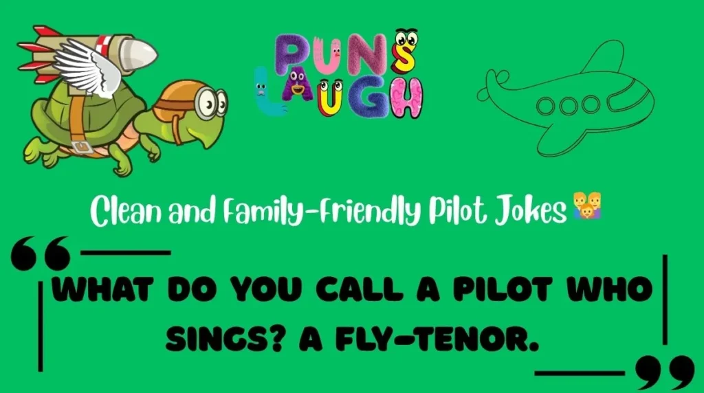 Clean and Family-Friendly Pilot Jokes 