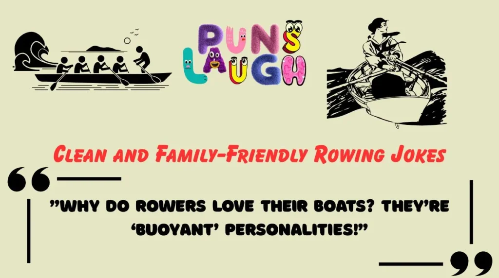 Clean and Family-Friendly Rowing Jokes
