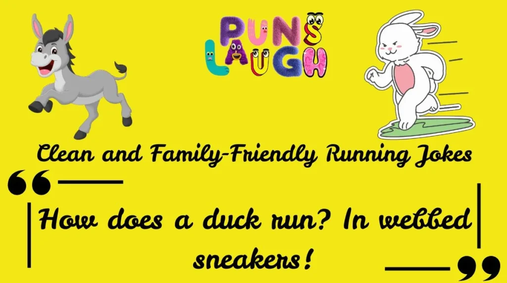 Clean and Family-Friendly Running Jokes