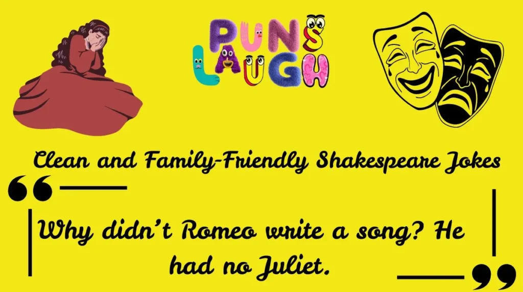 Clean and Family-Friendly Shakespeare Jokes