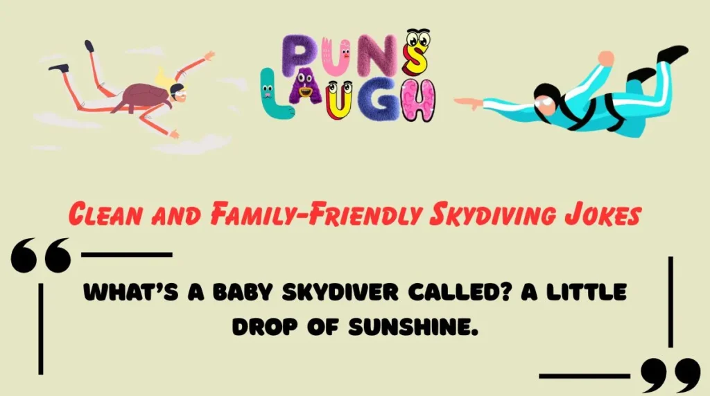 Clean and Family-Friendly Skydiving Jokes