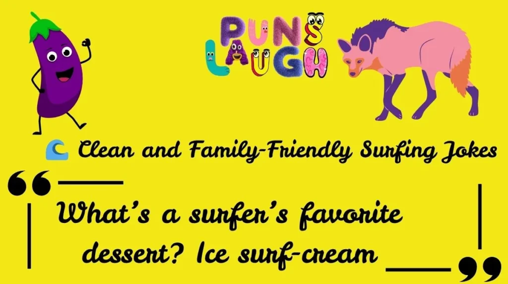 Clean and Family-Friendly Surfing Jokes