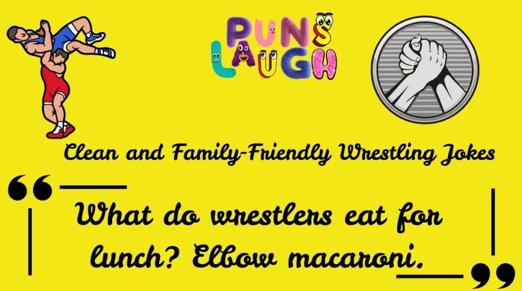 Clean and Family-Friendly Wrestling Jokes