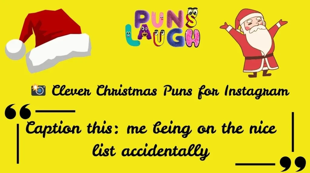  Clever Christmas Puns for Instagram