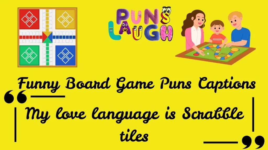 Funny Board Game Puns Captions