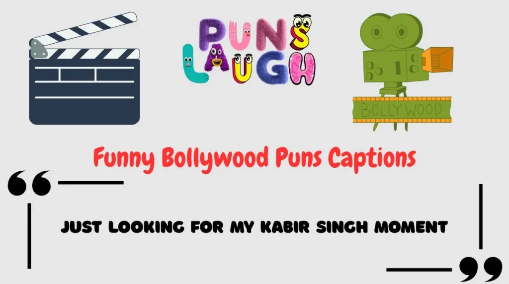 Funny Bollywood Puns Captions