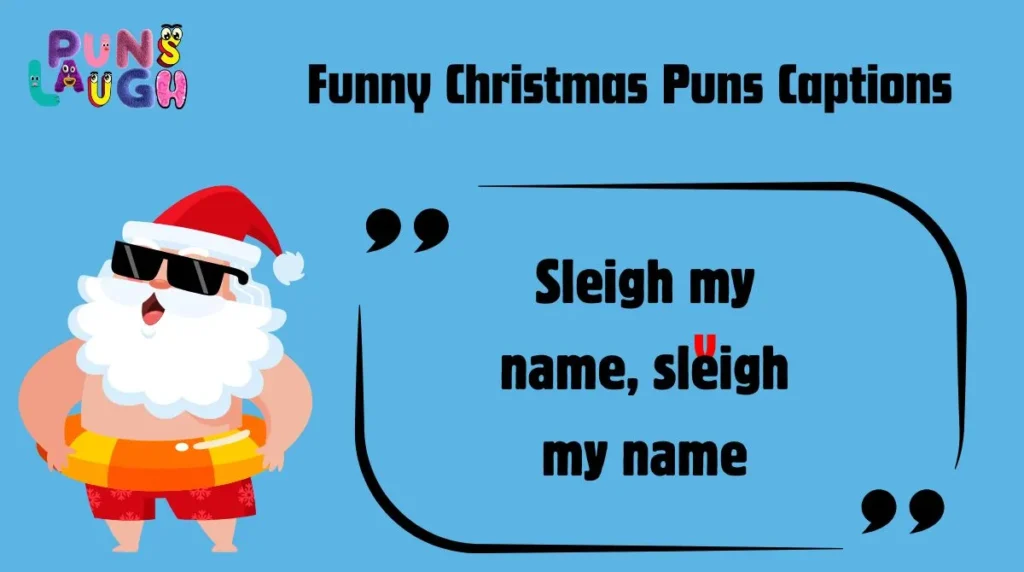  Funny Christmas Puns Captions