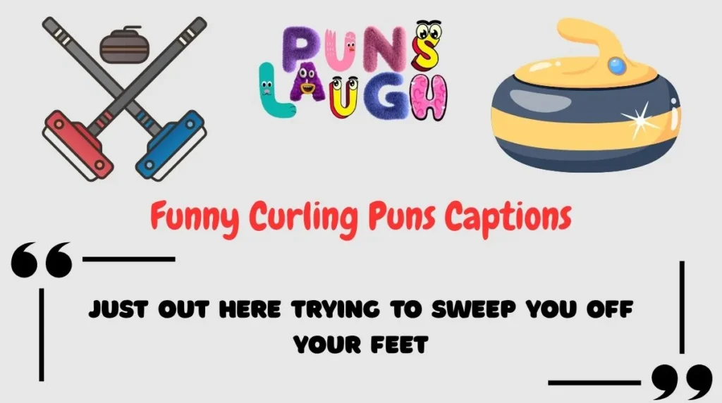 Funny Curling Puns Captions