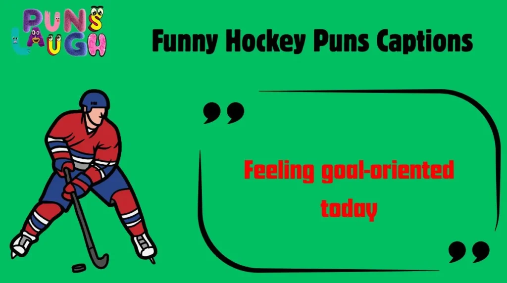 Funny Hockey Puns Captions