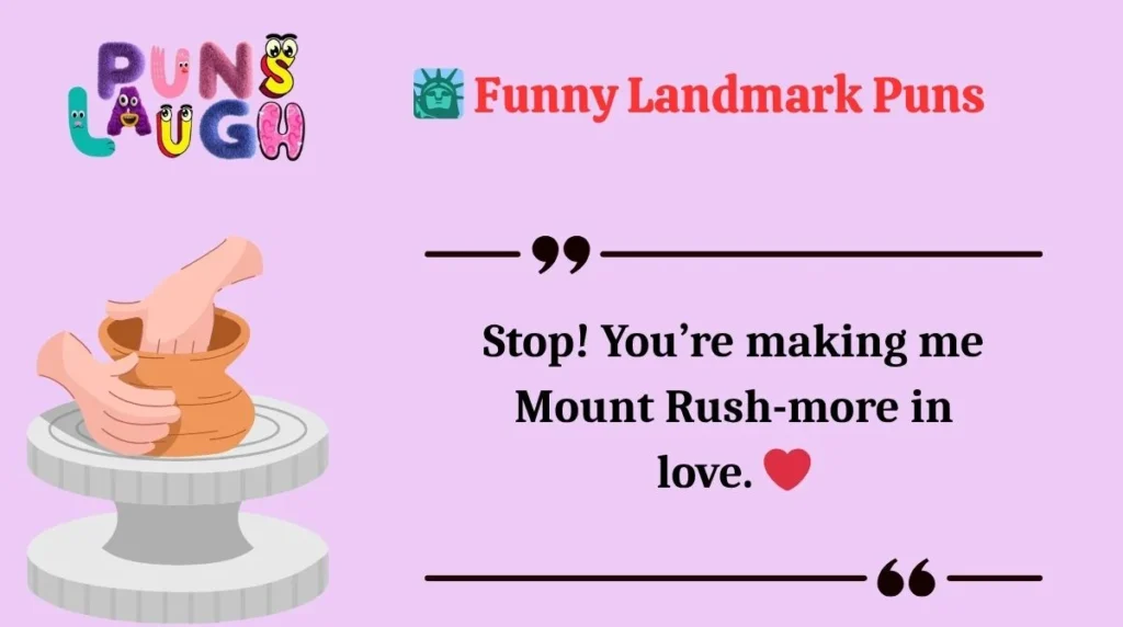  Funny Landmark Puns 
