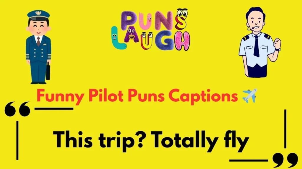 Funny Pilot Puns Captions 