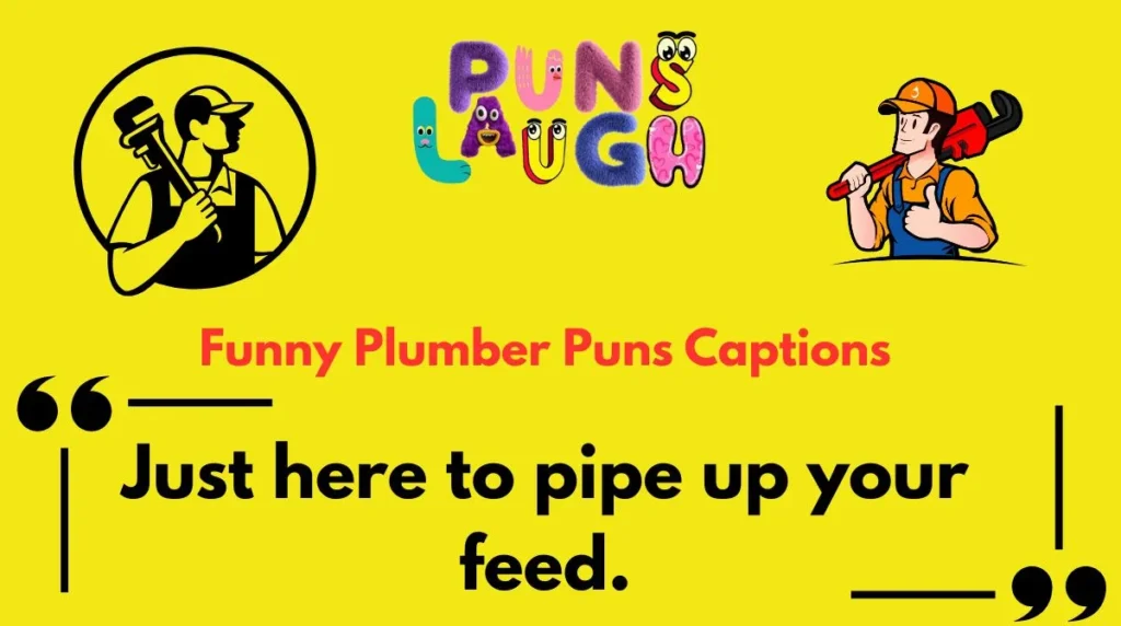 Funny Plumber Puns Captions