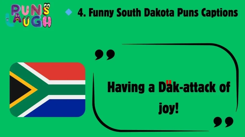 . Funny South Dakota Puns Captions