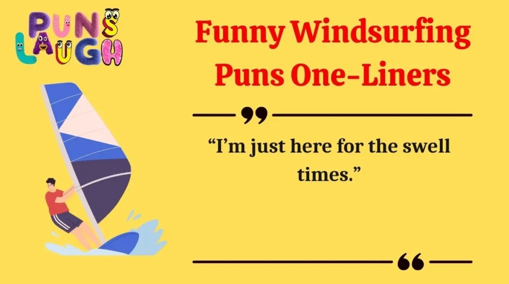 Funny Windsurfing Puns One-Liners