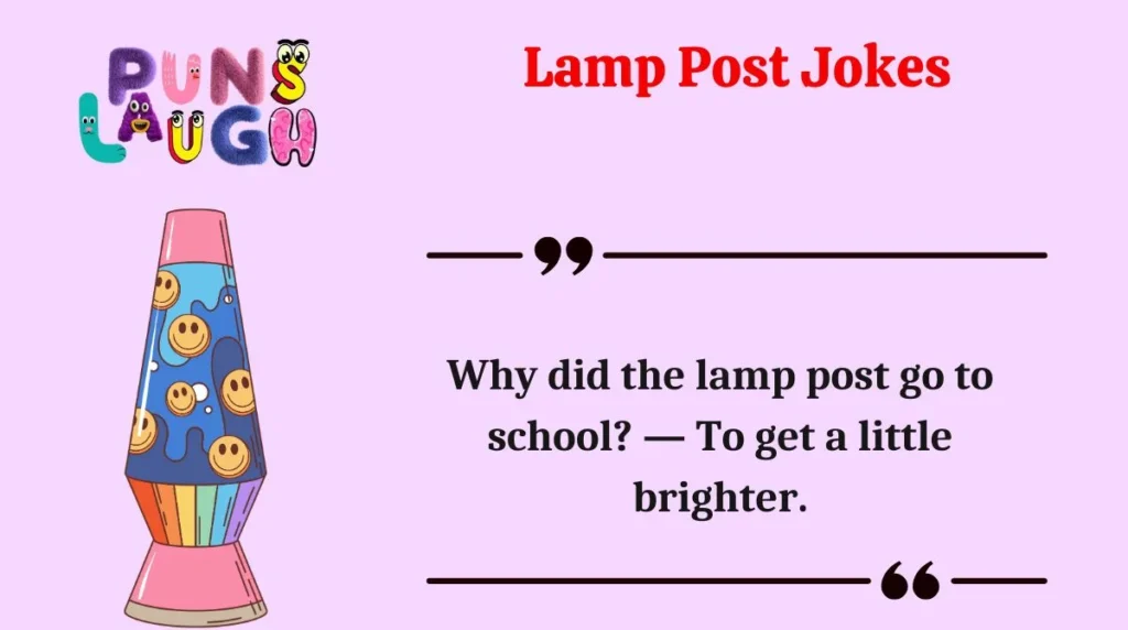Lamp Post Jokes