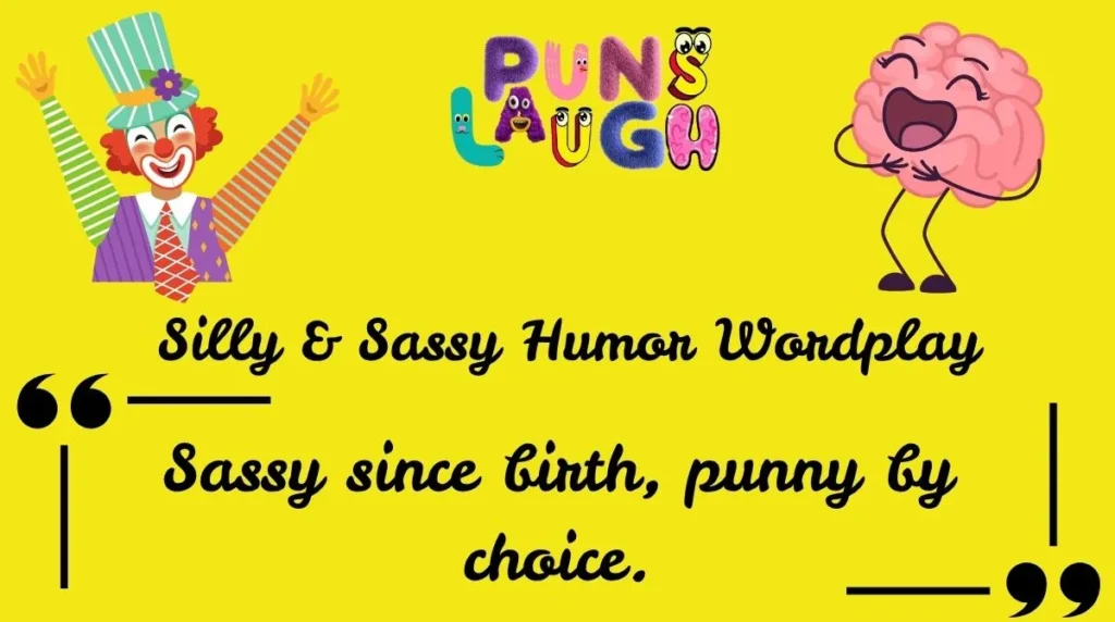 Silly & Sassy Humor Wordplay