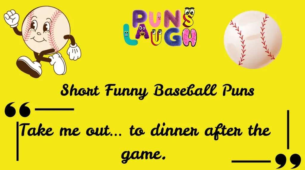 Short Funny Baseball Puns