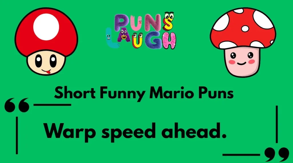 Short Funny Mario Puns