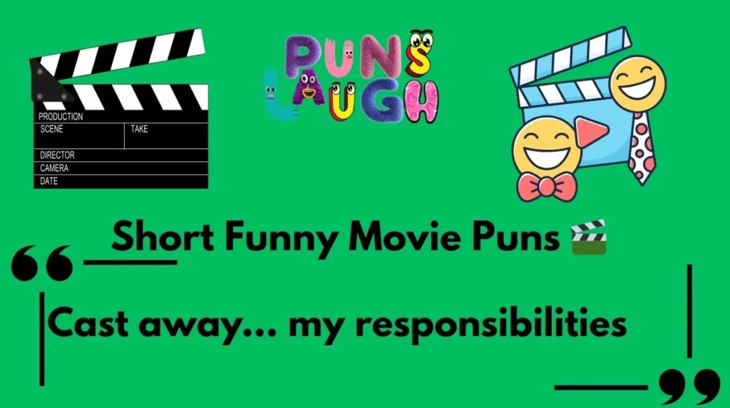 Short Funny Movie Puns