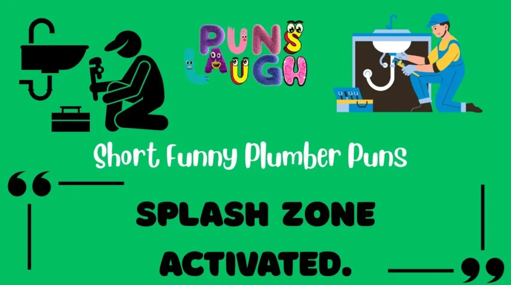 Short Funny Plumber Puns