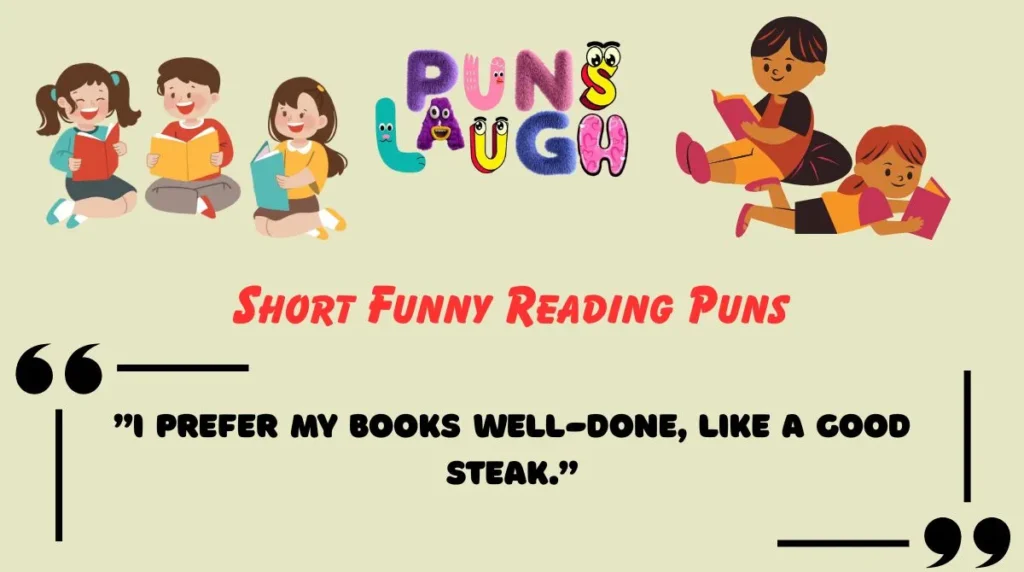Short Funny Reading Puns