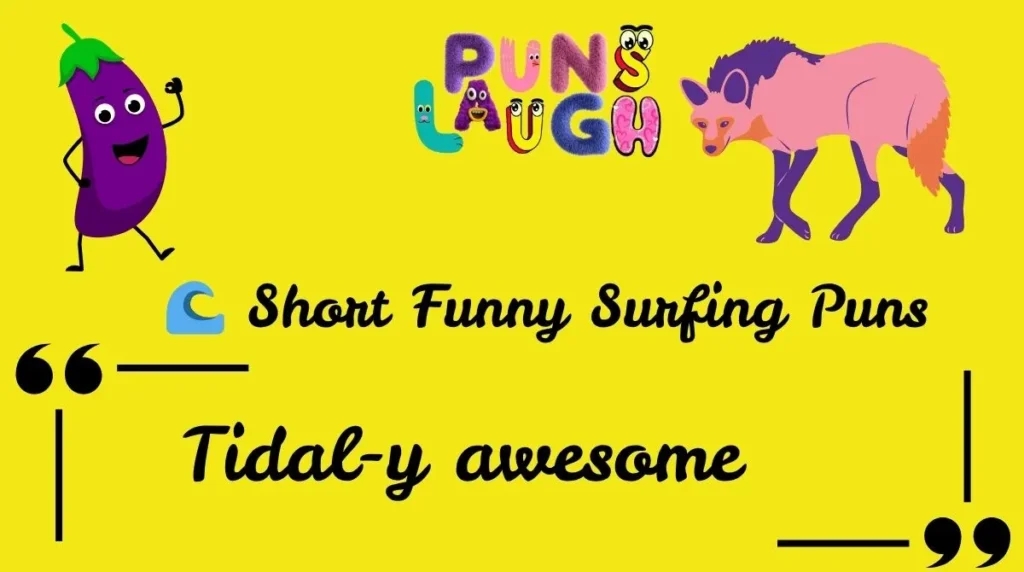 Short Funny Surfing Puns