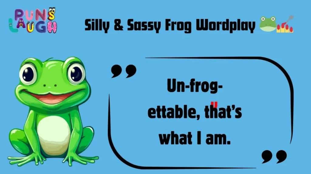 Silly & Sassy Frog Wordplay 