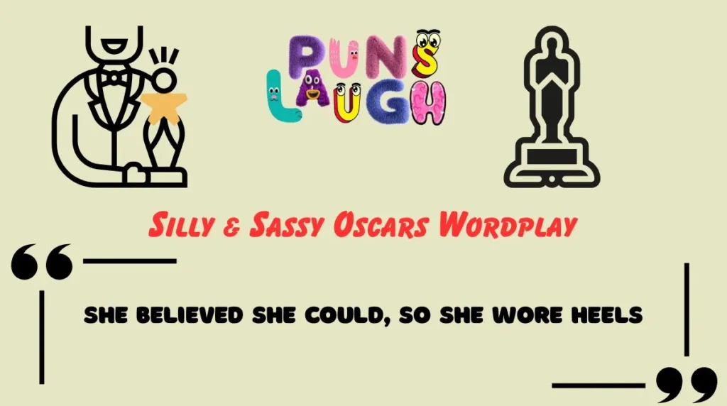 Silly & Sassy Oscars Wordplay
