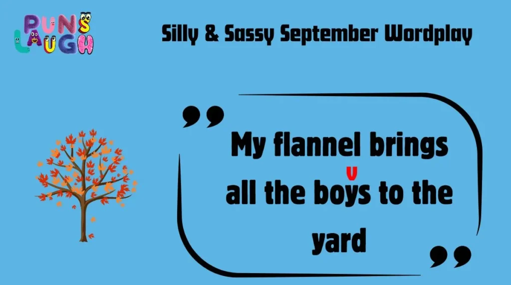 Silly & Sassy September Wordplay