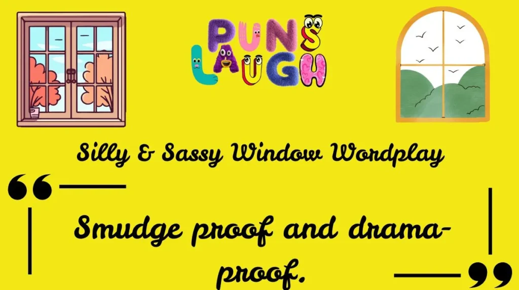 Silly & Sassy Window Wordplay