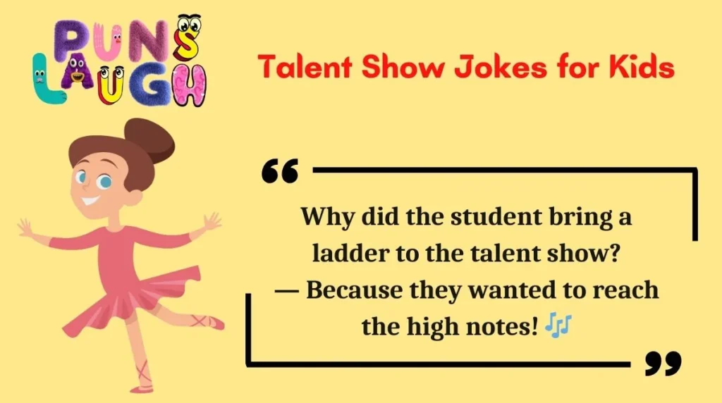 Talent Show Jokes for Kids