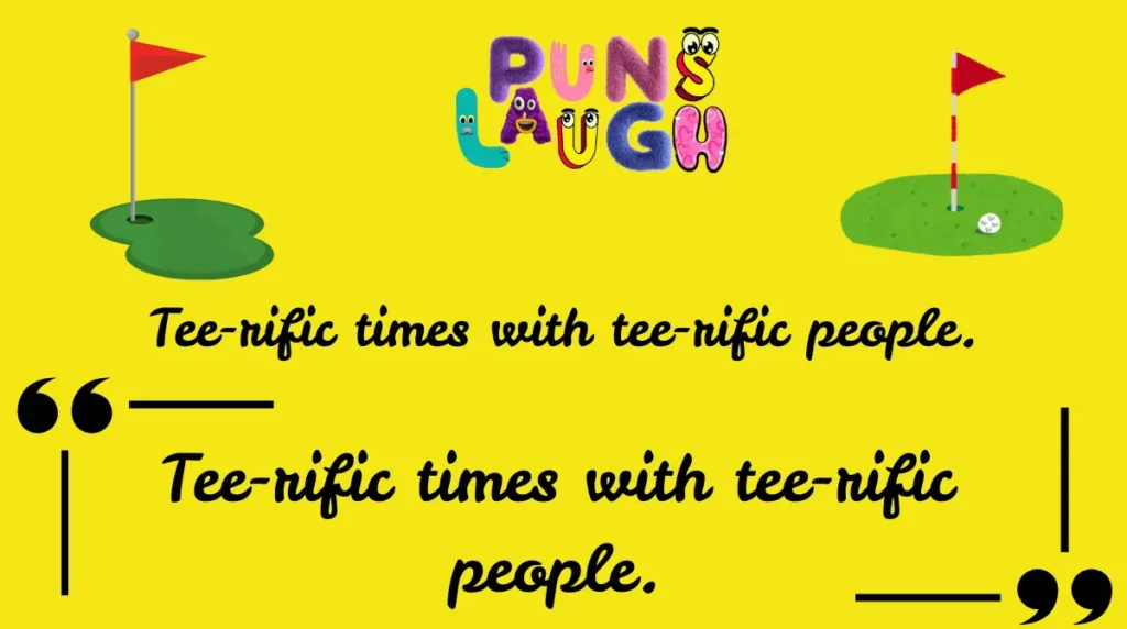 Funny Golf Puns Captions