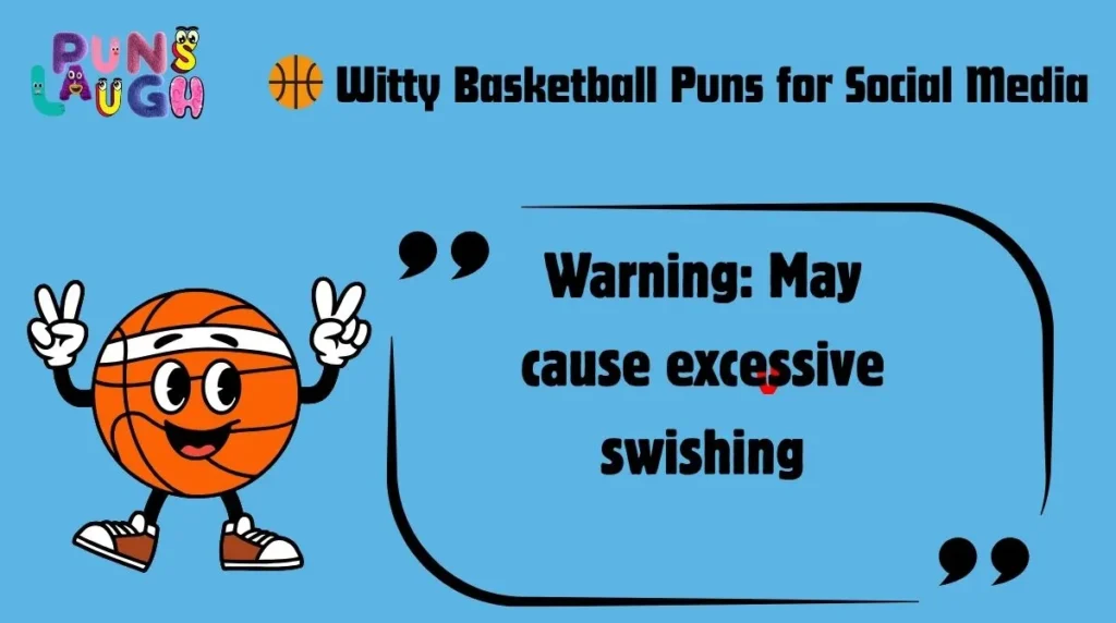 Witty Basketball Puns for Social Media