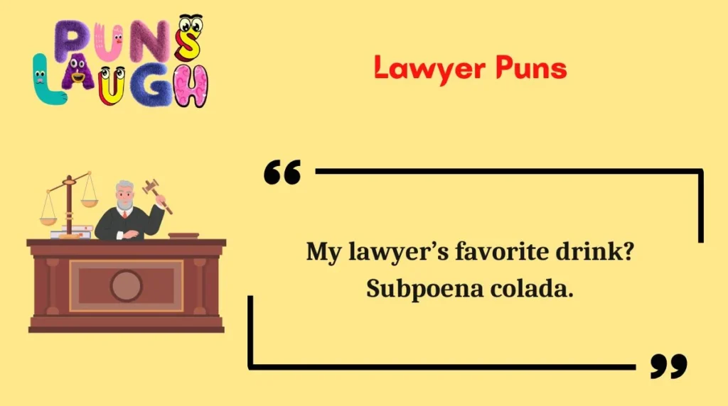 Lawyer Puns