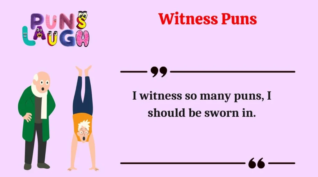 Witness Puns