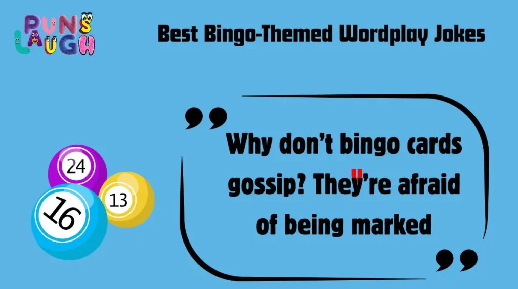 Best Bingo-Themed Wordplay Jokes