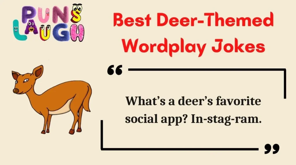 Best Deer-Themed Wordplay Jokes