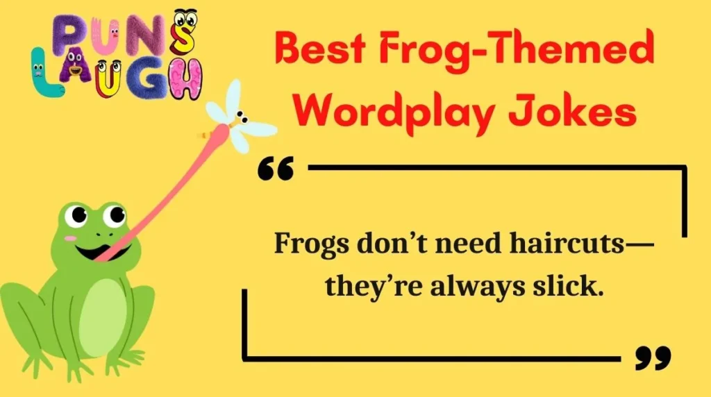 Best Frog-Themed Wordplay Jokes