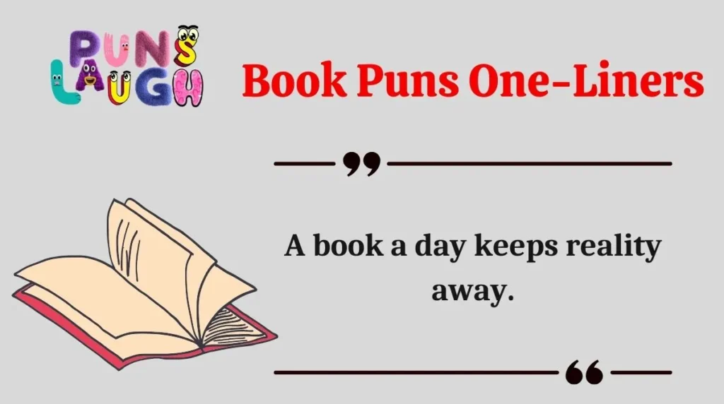 Book Puns One-Liners