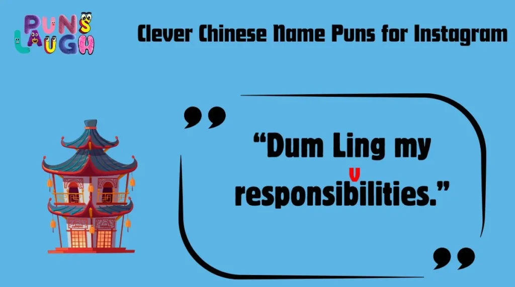  Clever Chinese Name Puns for Instagram