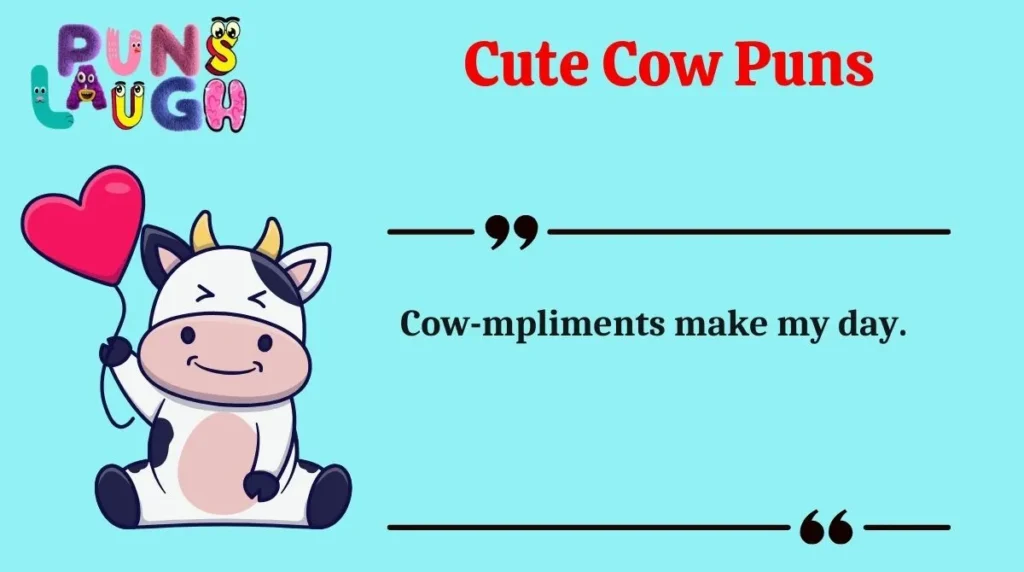 Cute Cow Puns