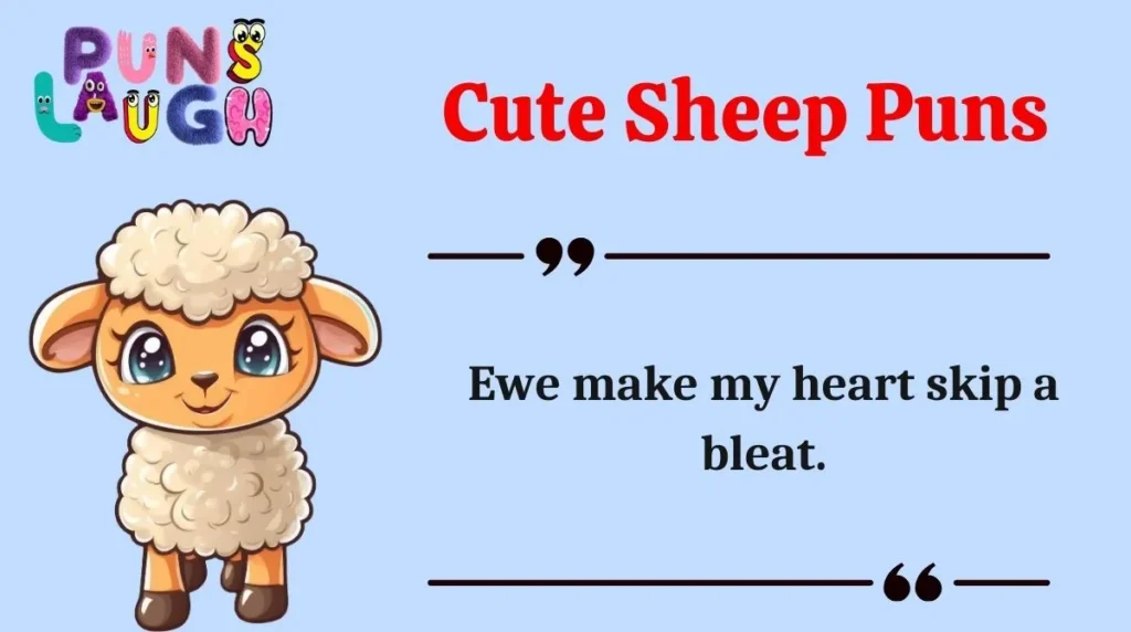 Cute Sheep Puns 