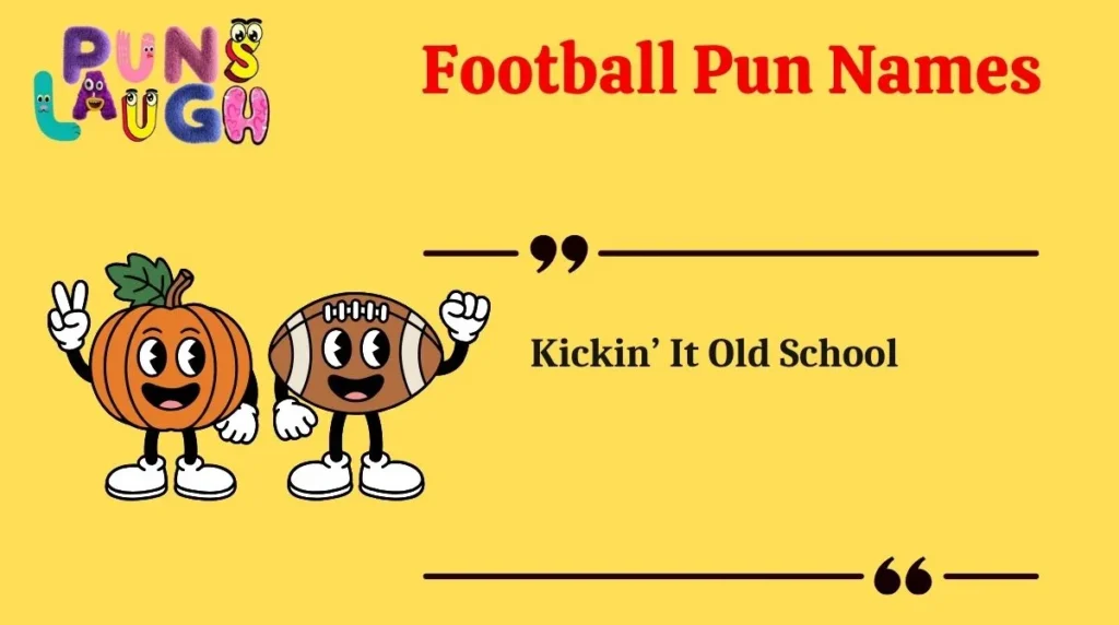 Football Pun Names