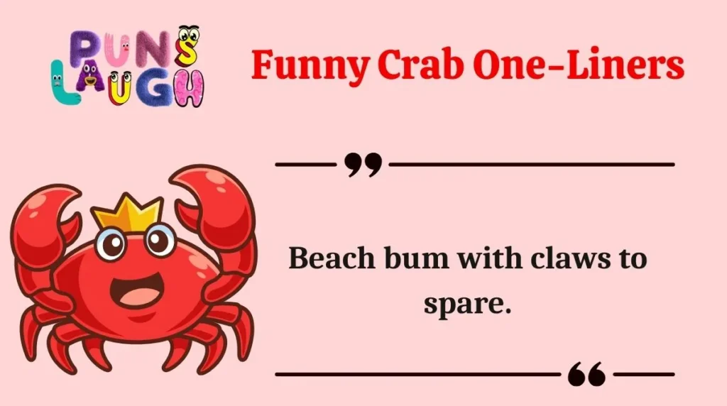 Funny Crab One-Liners