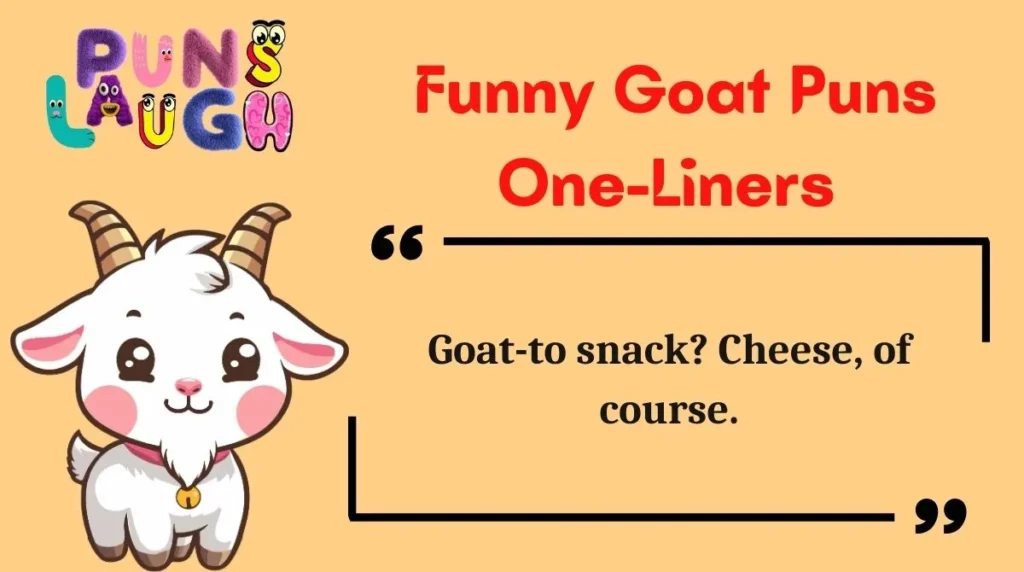  Funny Goat Puns One-Liners
