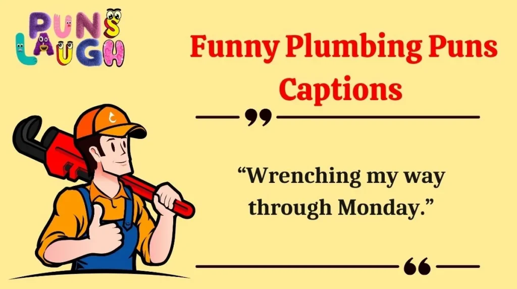  Funny Plumbing Puns Captions