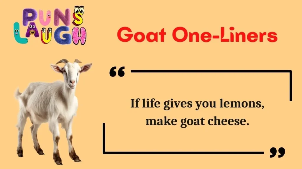 Goat One-Liners